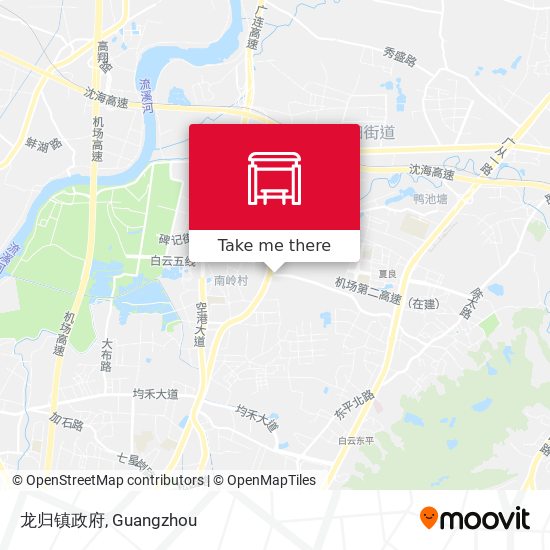 龙归镇政府 map