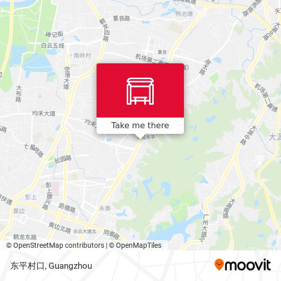 东平村口 map