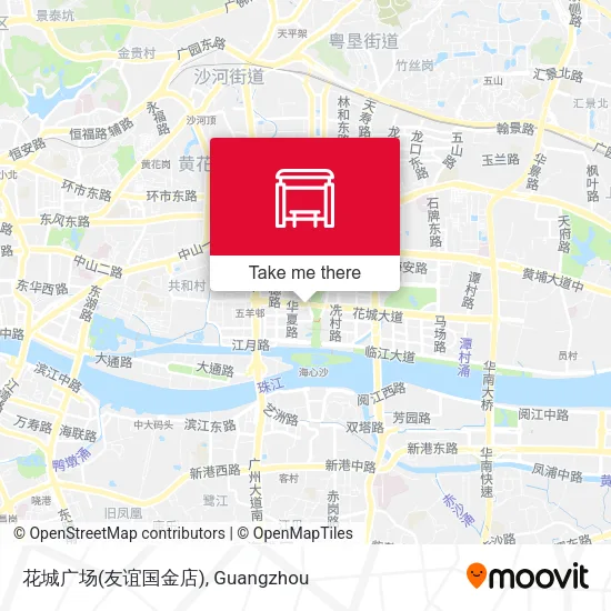 花城广场(友谊国金店) map