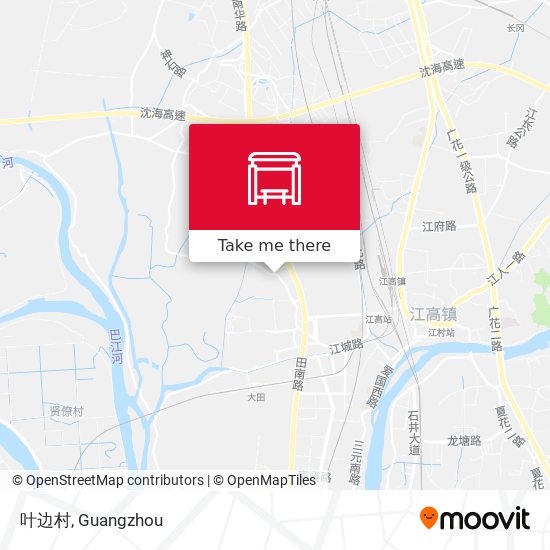 叶边村 map