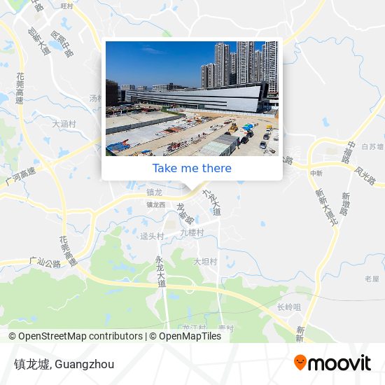 镇龙墟 map