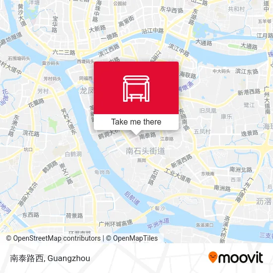 南泰路西 map