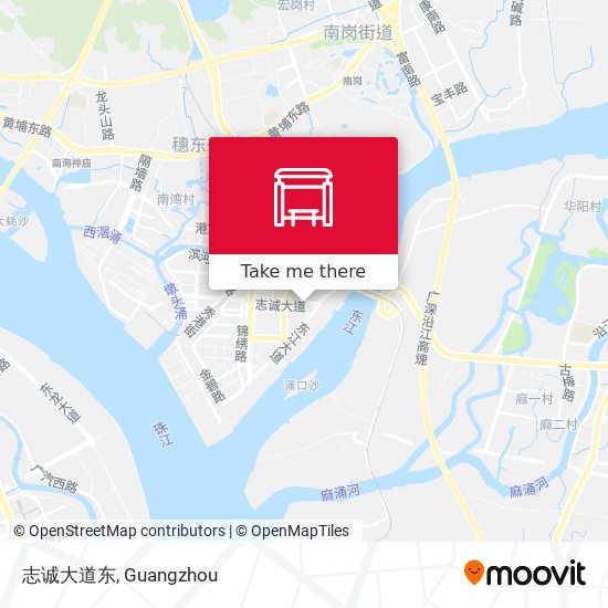 志诚大道东 map