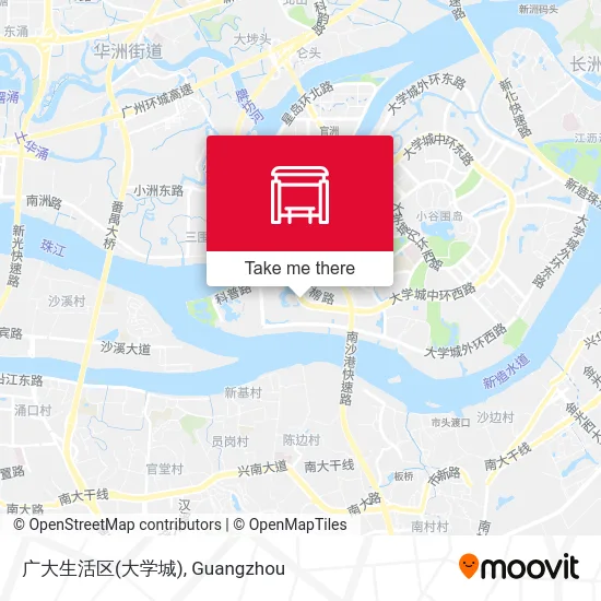 广大生活区(大学城) map