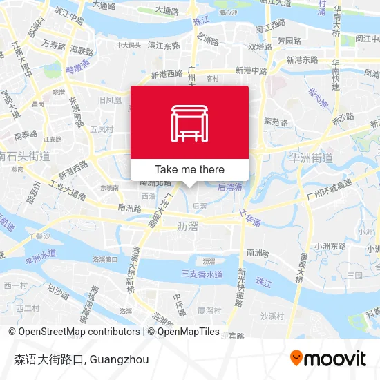 森语大街路口 map