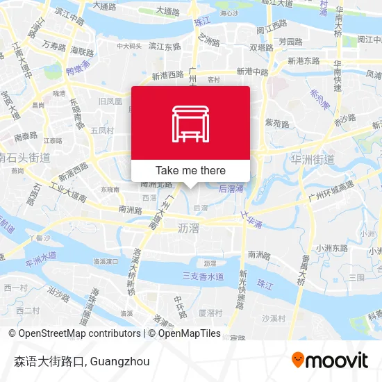 森语大街路口 map