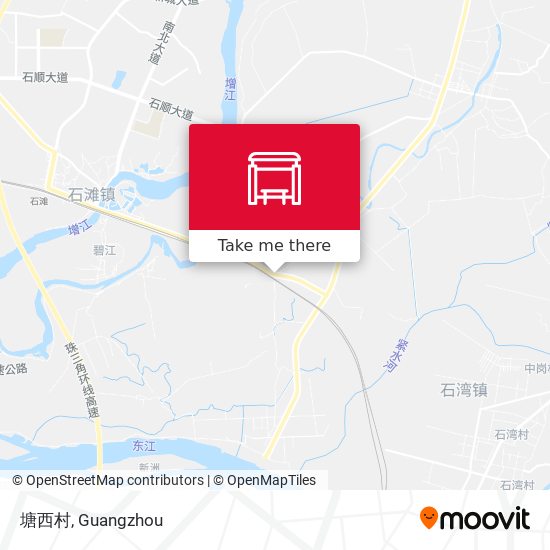 塘西村 map