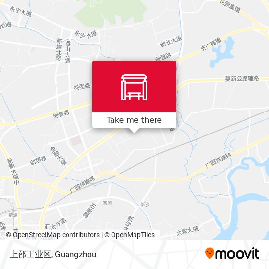 上邵工业区 map