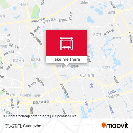 东兴路口 map