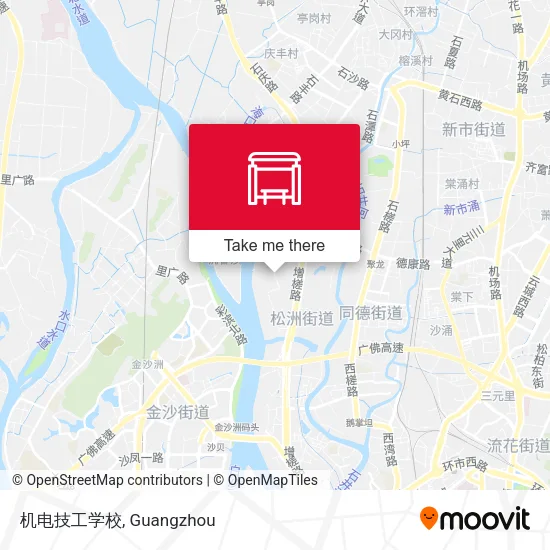 机电技工学校 map