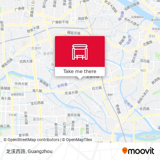 龙溪西路 map