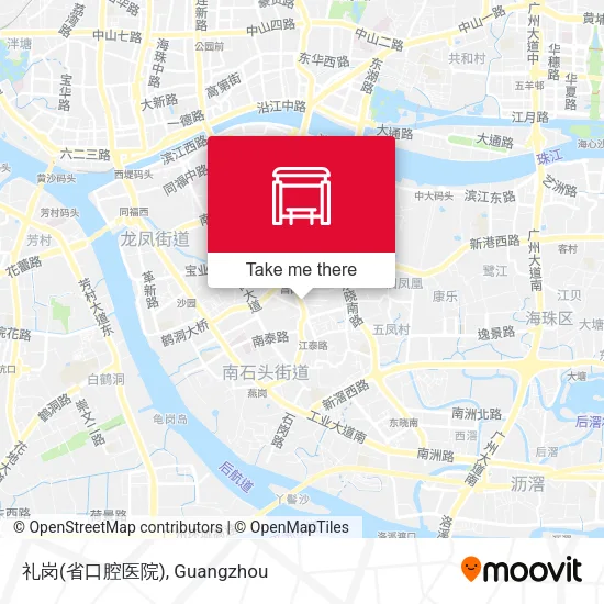 礼岗(省口腔医院) map