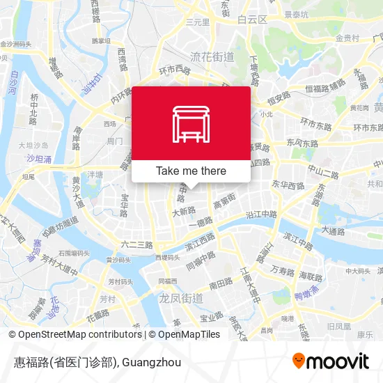 惠福路(省医门诊部) map