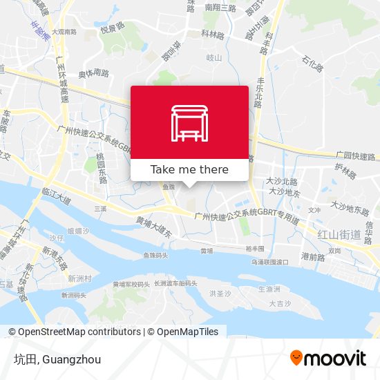 坑田 map