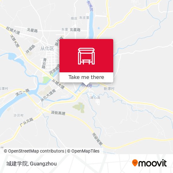 城建学院 map