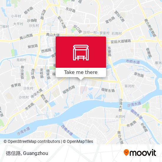 德信路 map