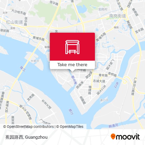 蕉园路西 map