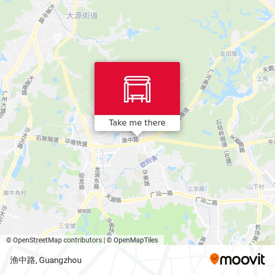 渔中路 map