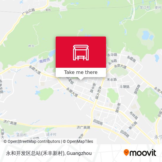永和开发区总站(禾丰新村) map