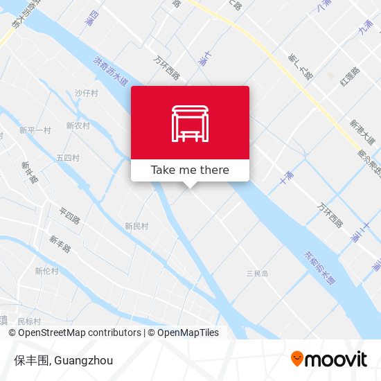 保丰围 map