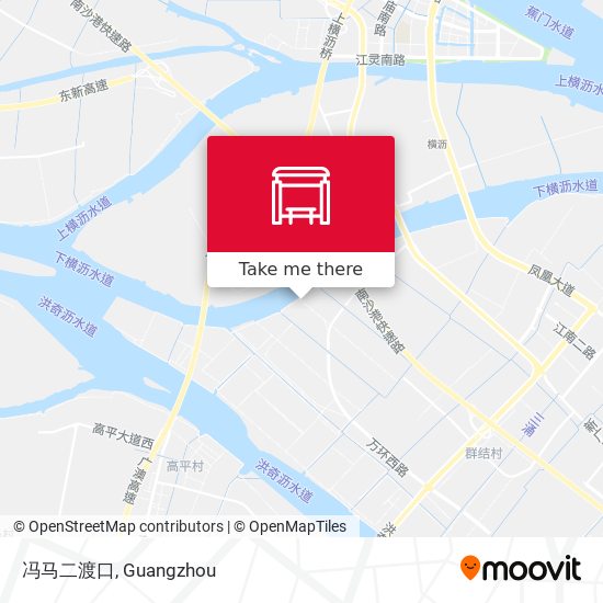 冯马二渡口 map