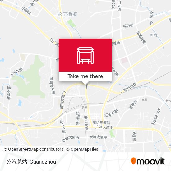 公汽总站 map