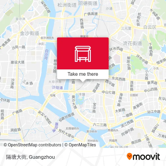 隔塘大街 map