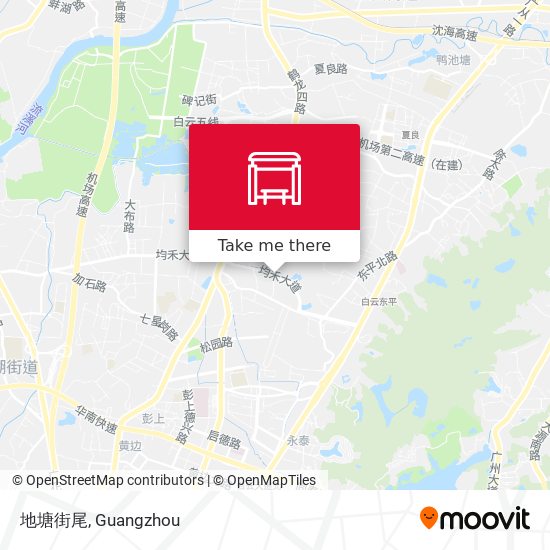 地塘街尾 map