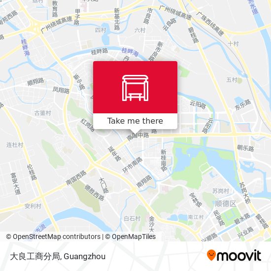 大良工商分局 map