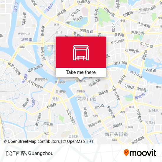 滨江西路 map