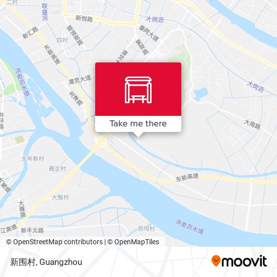 新围村 map