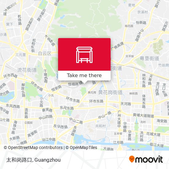 太和岗路口 map