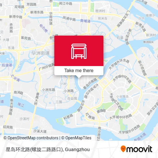 星岛环北路(螺旋二路路口) map