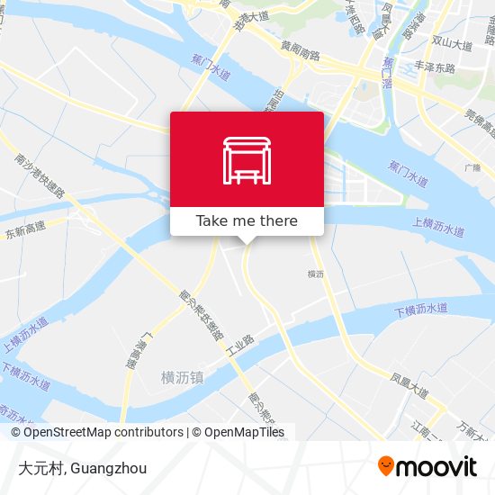 大元村 map