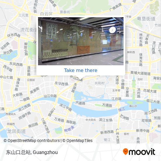 东山口总站 map