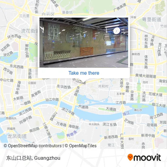 东山口总站 map