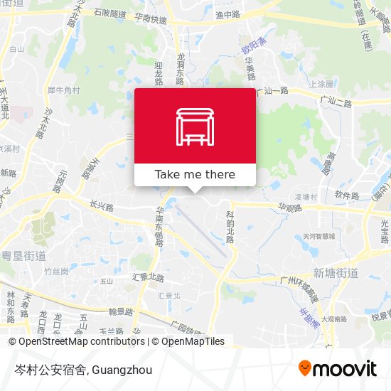 岑村公安宿舍 map