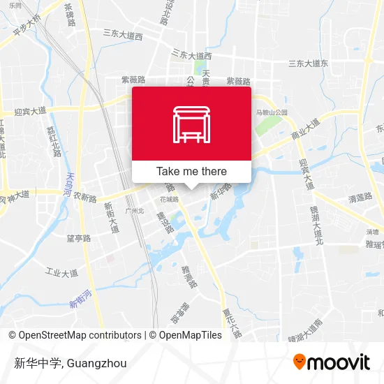 新华中学 map