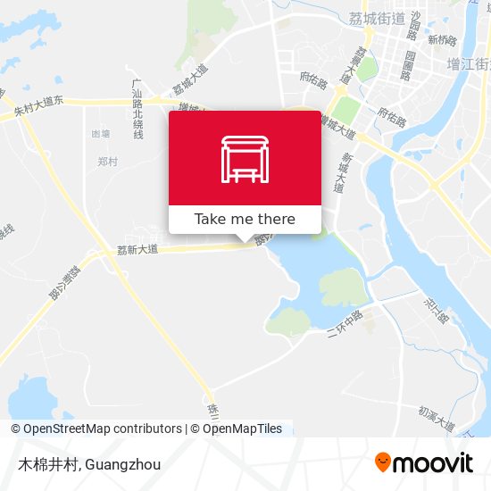 木棉井村 map