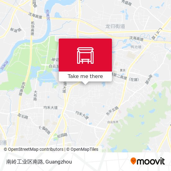 南岭工业区南路 map