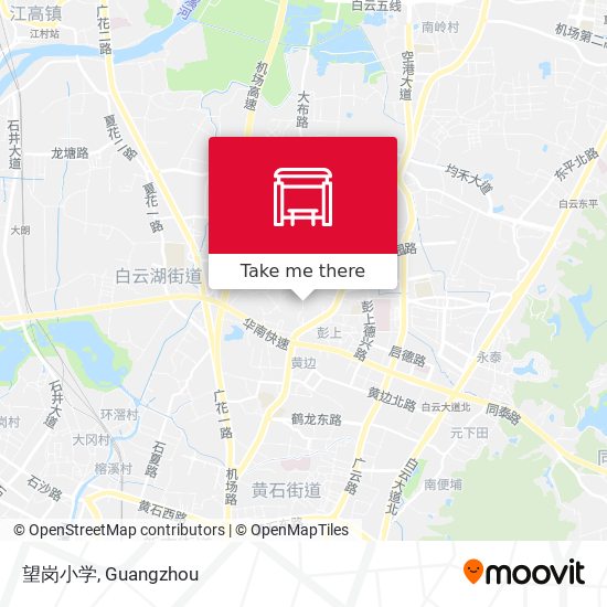 望岗小学 map