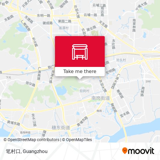 笔村口 map