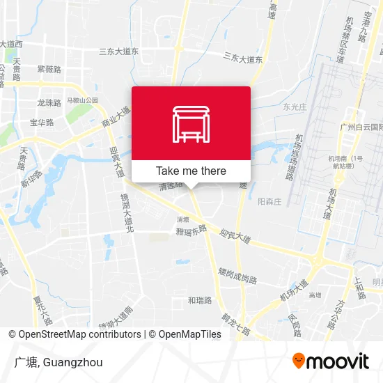 广塘 map