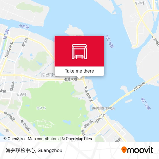 海关联检中心 map