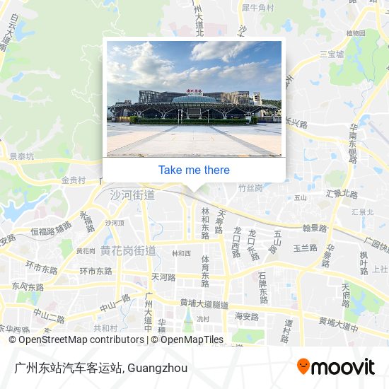 广州东站汽车客运站 map