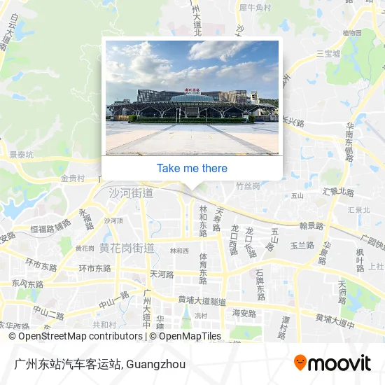 广州东站汽车客运站 map