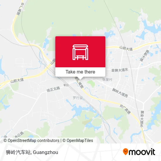 狮岭汽车站 map