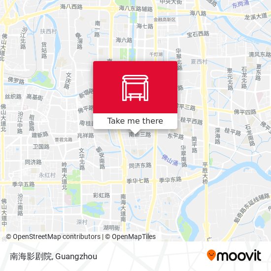 南海影剧院 map