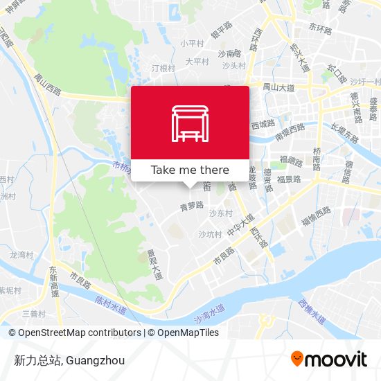 新力总站 map