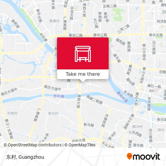 东村 map